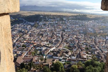 Vistas de Alcalá La Real desde la Alcazaba