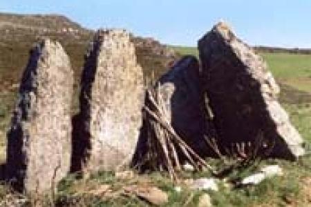 Dolmen de Montouto. Dolmen de Montouto.