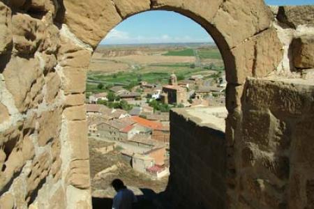 Alberuela de Tubo desde el Castillo