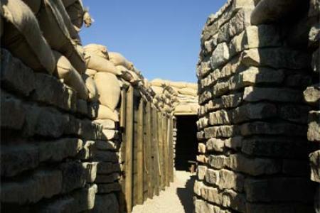 Trincheras de la Ruta de Orwell