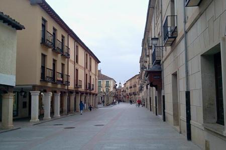 Calle de El Burgo de Osma. Calle de El Burgo de Osma.