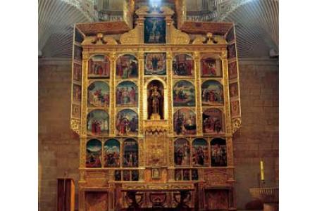 Retablo de Santiago, Iglesia de Grañén