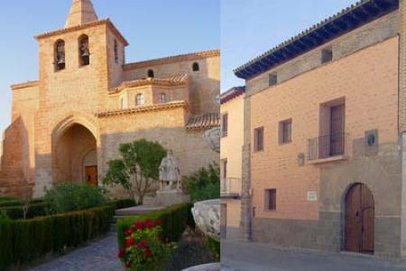 Iglesia y casa natal de Miguel Servet.