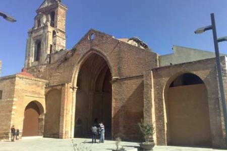 Ruinas de la Iglesia de San Martín en Niebla