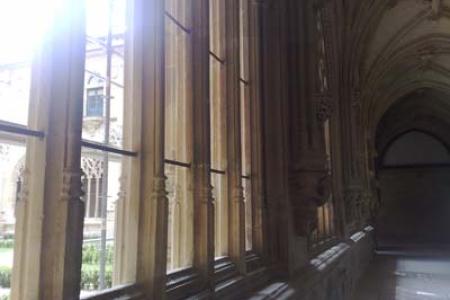 Claustro del Monasterio de San Salvador.