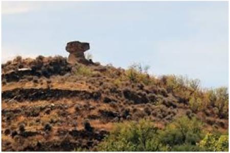 Peñón del moro, fortaleza posiblemente nazari.