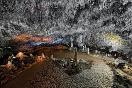 Cueva El Soplao en Celis.