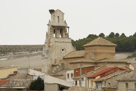 Interior de la Iglesia mozárabe de San Cipriano.