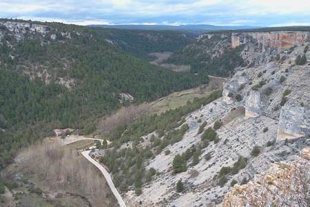 Vistas del Parque Natural Cañón del Río Lobos.
