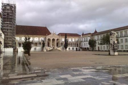 Interior de la Universidad vieja de Coímbra.
