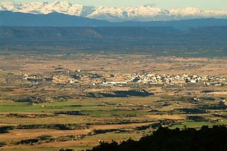 Vistas de Villanueva de Sijena.