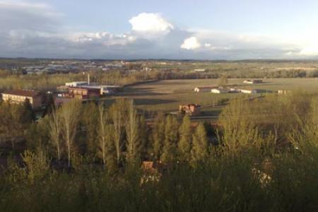 Vistas desde el Mirador de los Arcos en Lerma.